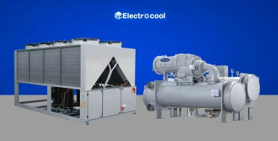 تصميم التكيف المركزي و الاتشييلر الصناعي والفان كويل